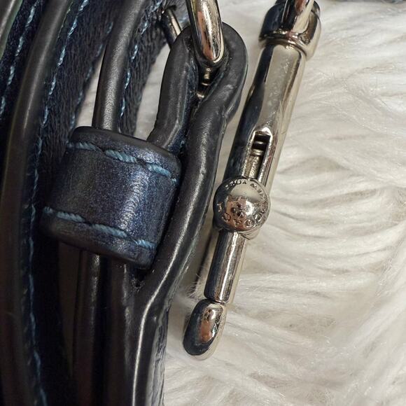 COACH Blue Metallic Replacement Crossbody Strap - Picture 9 of 9